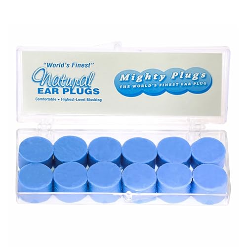 Pure Beeswax Earplugs – NRR 34 Noise Cancelling Ear Plugs