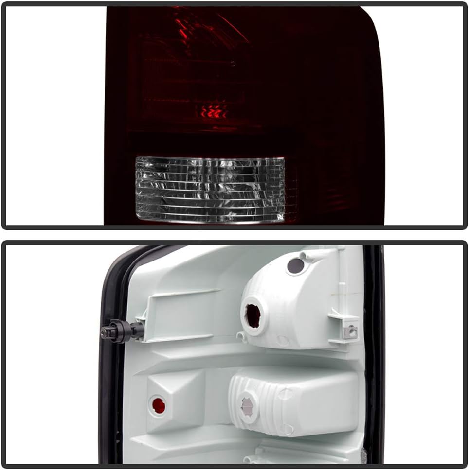 ACANII - For Red Smoke 2014 2015 2016 2017 2018 GMC Sierra 1500 Tail Lights Brake Lamps Left+Right