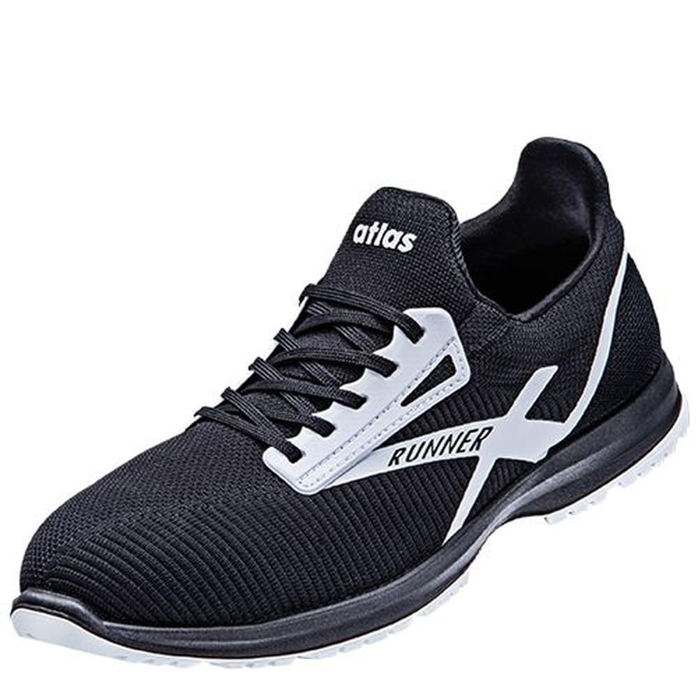 Atlas Runner 25 ESD Sicherheitschuhe Arbeitsschuhe für Herren und Damen S1P leicht, atmungsaktiv, Stahlkappe, Durchtrittschutz, ESD Weite 10
