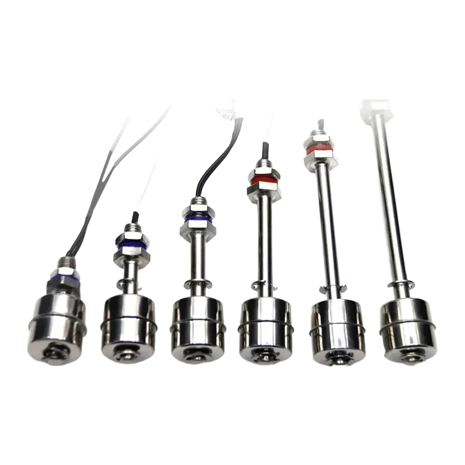 Pływający przełącznik kulowy NO/NC Czujnik przepływu 1A1 2A1 (długość bieguna 75mm 220V 2A1)