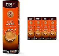 3 Corações Pack Cápsula de Café Espresso Ameno TRES - 40 un