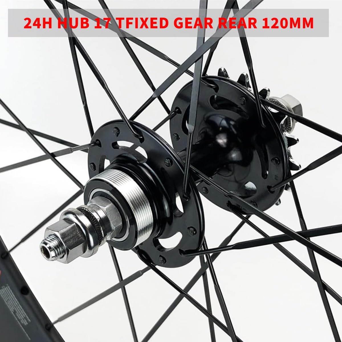700C Carbon Fiber Fixed Gear zestaw kół rowerowych z szybkim zwalnianiem przednie i tylne koła 100/120mm koła 3/24H Piasty łożysk Racing Track zestaw kół 14G szprychy do 17T Single Speed