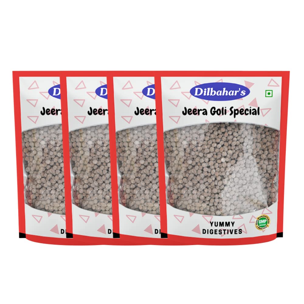 Dilbahars Yummy Digestive Jeera Goli Special | Pachak | Hazma 100g Pack of 4 (B092DLQ78S) Amazon Price History, Amazon Price Tracker