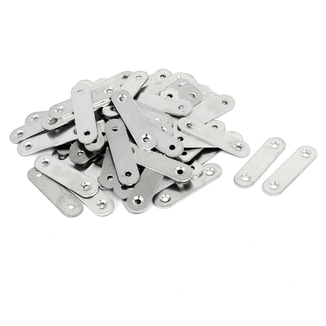 Aexit Reparación recta que une los soportes de las placas planas 60mmx15mmx1.5mm 180pcs (b96459d2b9535f8168e733b9db81e17c)