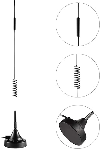 Miniatura 2 de Abridor de puerta inteligente extendido de largo alcance base magnética receptor antena compatible con todas las series GTO Mighty Mule MM571W