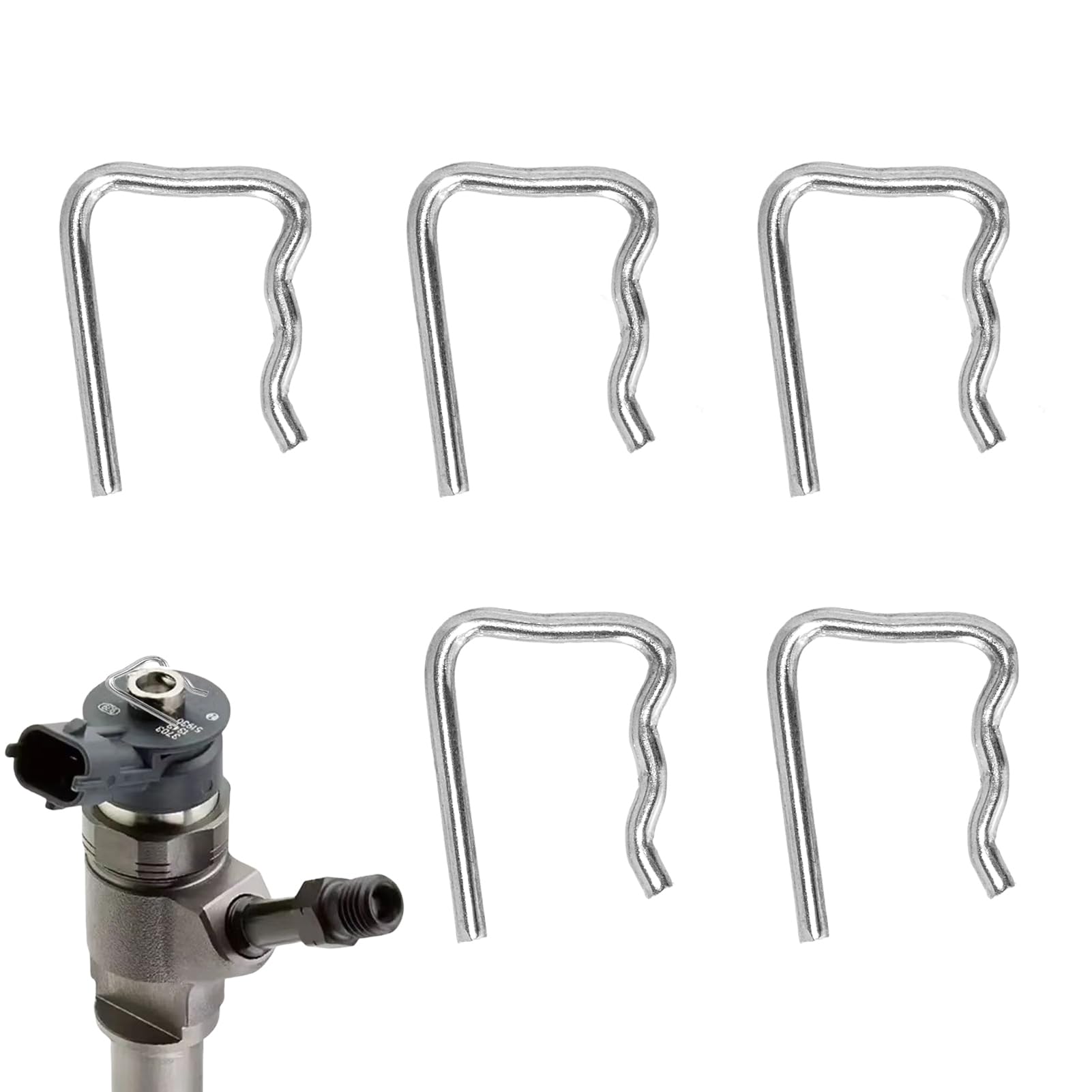 Lot De 10 Clips De Retenue D'Injecteur à Rail Commun – Pour Ford, Peugeot, Citroën, Renault, VW, Jaguar