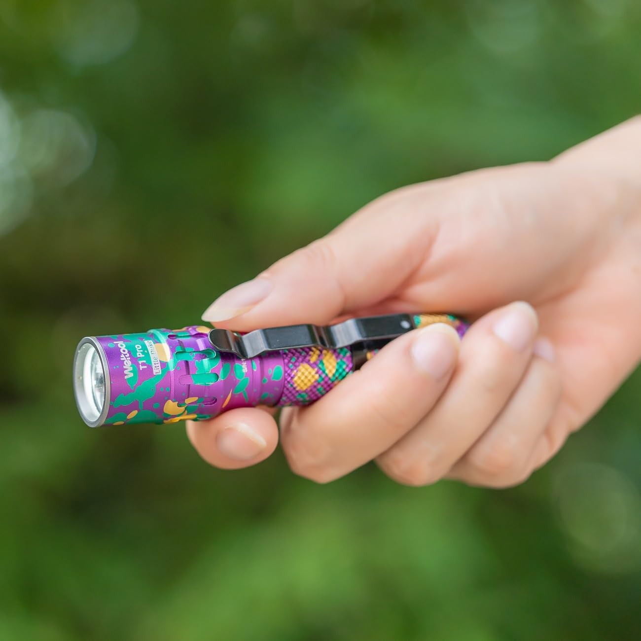 Amazon.com: Weltool T1 Pro Mini Flashlight with Pocket Clip