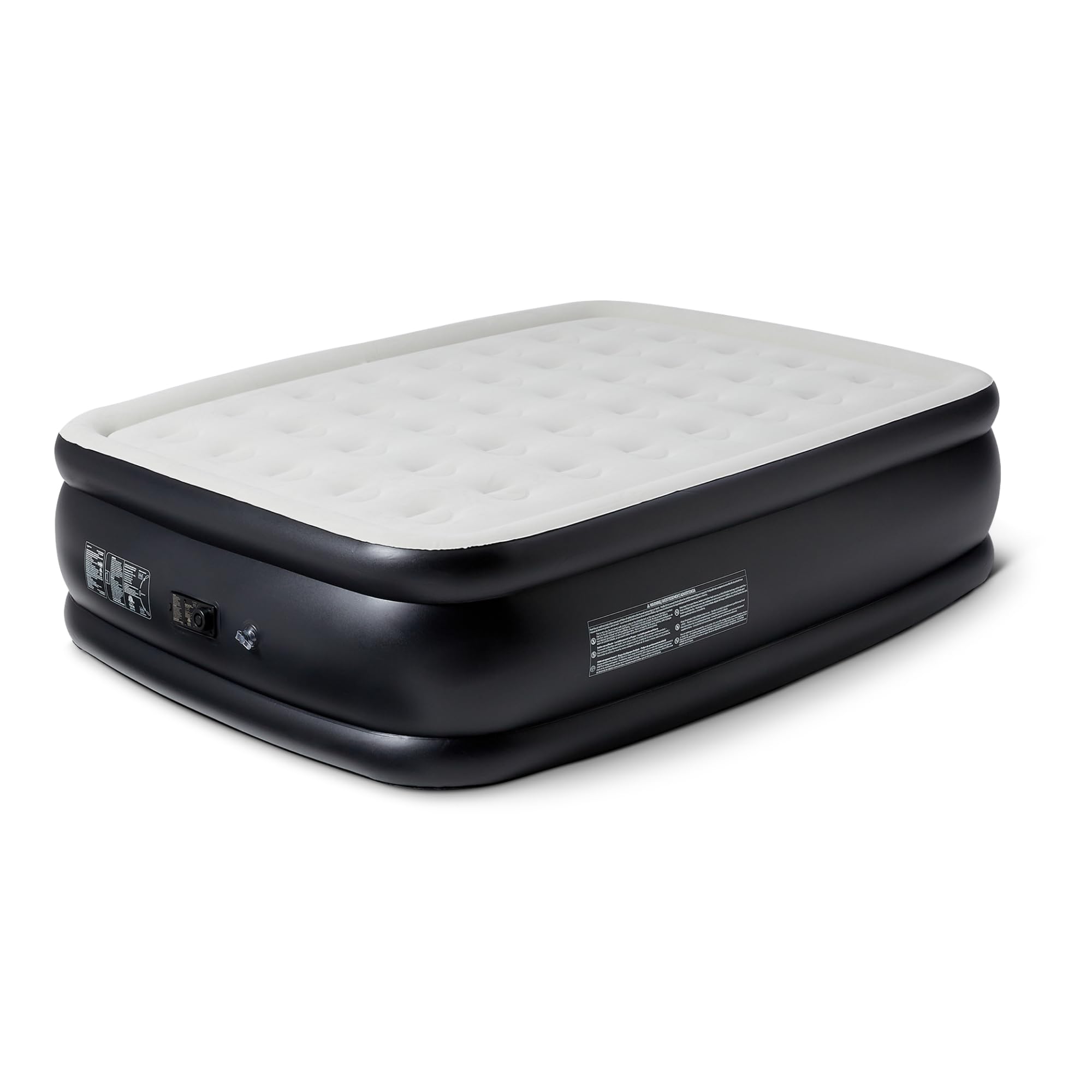 Photo 1 of Amazon Basics Inflatable Air Mattress with Built-in Pump, Queen, 22-Inch