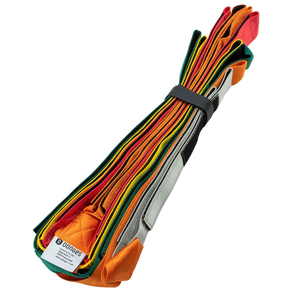 Dönges Gurtsystem Spiderstrap Neo (Spineboard Patientengurt Immobilisierung Fixierung Patientenfixiersystem Patientengurte 201036 RQTGS1040), für alle Spineboards geeignet