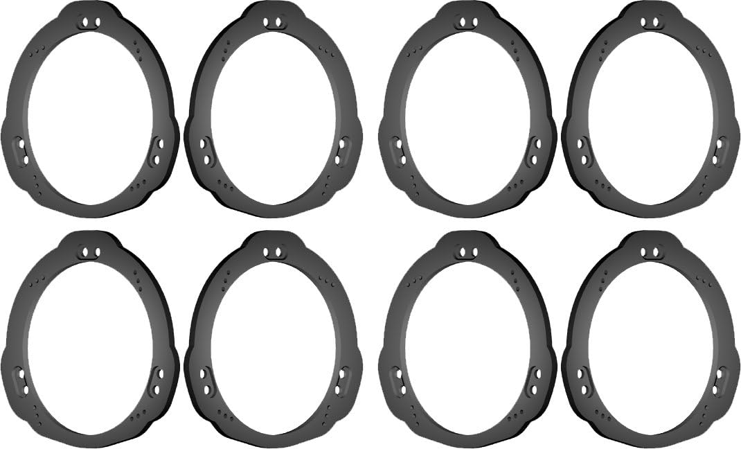 Rear Door Speaker Adapter Spacer Rings Fits Subaru 1993