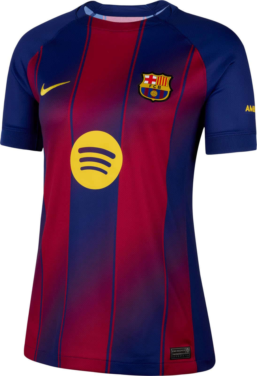 FC Barcelona 2025/26 Stadium Home Nike Ladies Replica Football Jersey with Dri-FIT Technology HJ5095