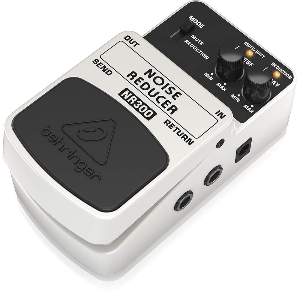 Behringer Noise Reducer NR300 Noise ReductionEffektpedal & Vintage tube overdrive TO800 OverdriveEffektpedal