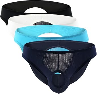 Sexy Open Front Hole Mens Briefs Underwear Thongs Underwear