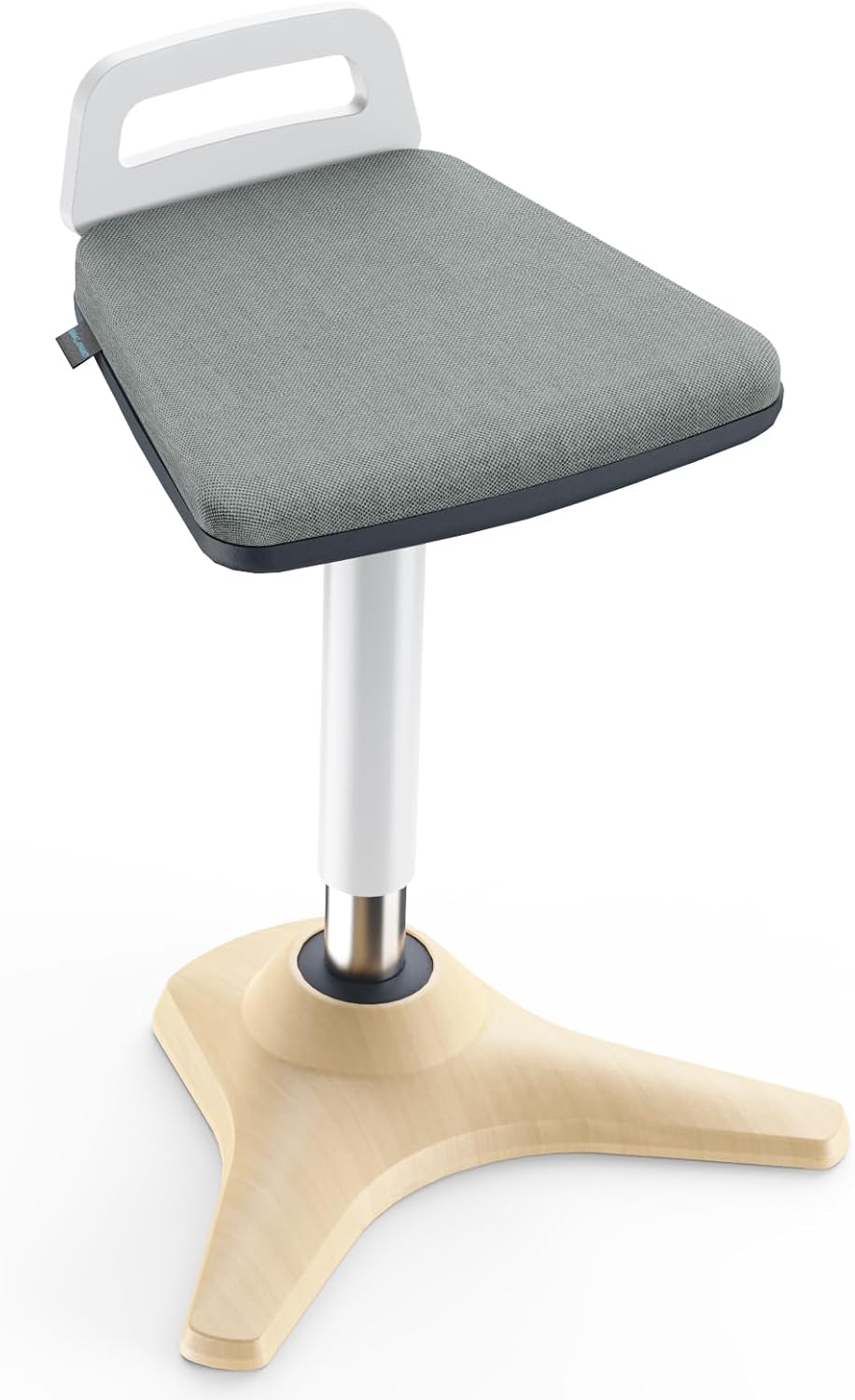 Standing Desk Chair - Ergonomic Wobble Stool for Adults - Active Seating Stool Height Adjustable (22"-31.9") - Perfect for Home Office, Standing Desks, and Classrooms