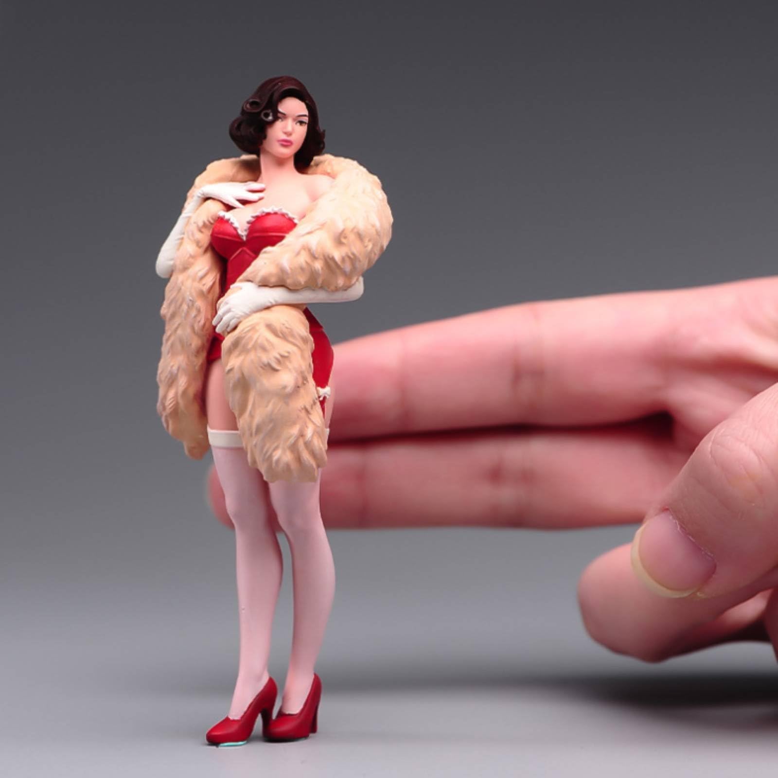 Figure Scena Cantiere Miniatura Personaggio Modello Statua in Resina Finiture Accurate Texture Vivaci Statico Adatta per, Operaio Con Pala E Casco In Mano
