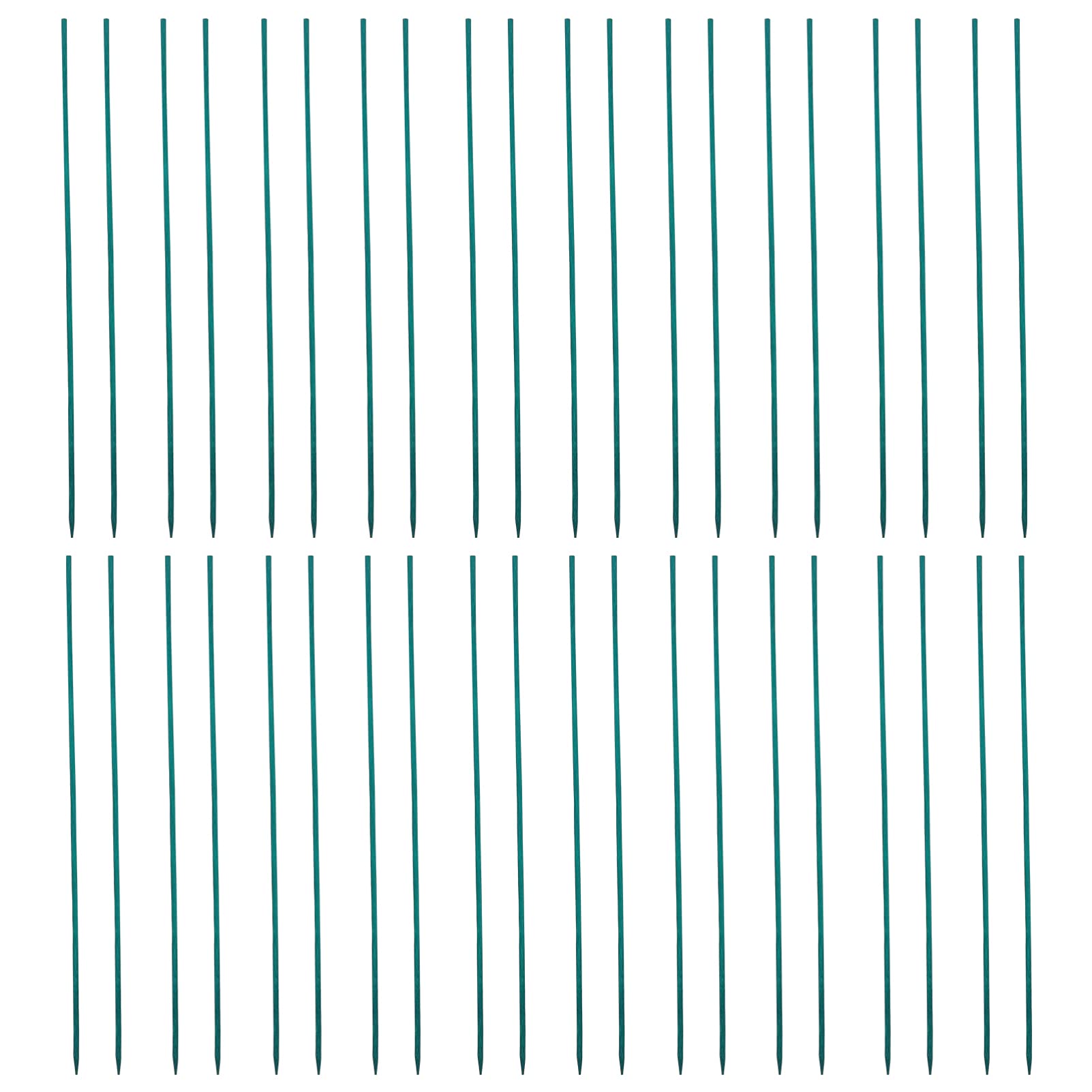 Cabilock 50pcs Plant Support Stake Garden Trellis Flower Vegetable Support Sticks for Tomato Climbing Plants Vine