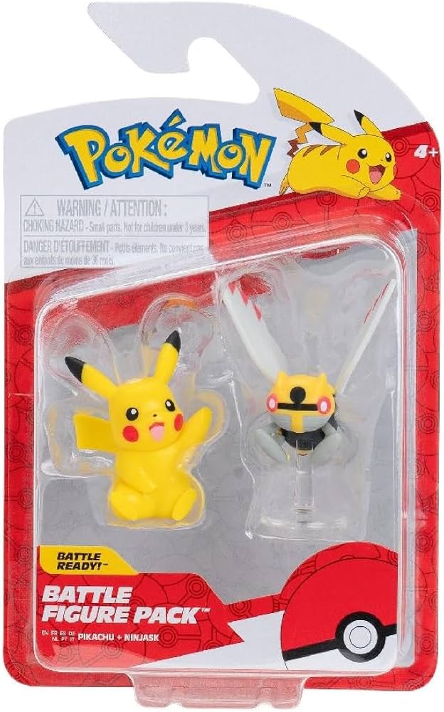 Amazon.com: Pokémon Fighting Figure,2 Pack 5 and 8cm Pokemon