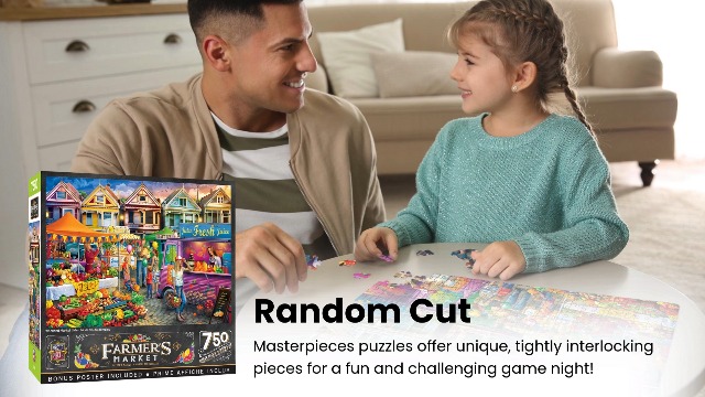 Amazon.com: Masterpieces 750 Piece Jigsaw Puzzle for Adults and