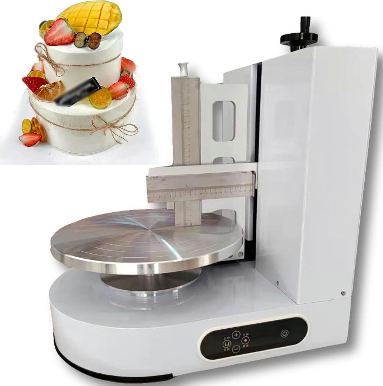 200W Pastry Decoration Coating Machine, Pastry Cream Automatic Glazing Machine, Cream Spreading Machine~/