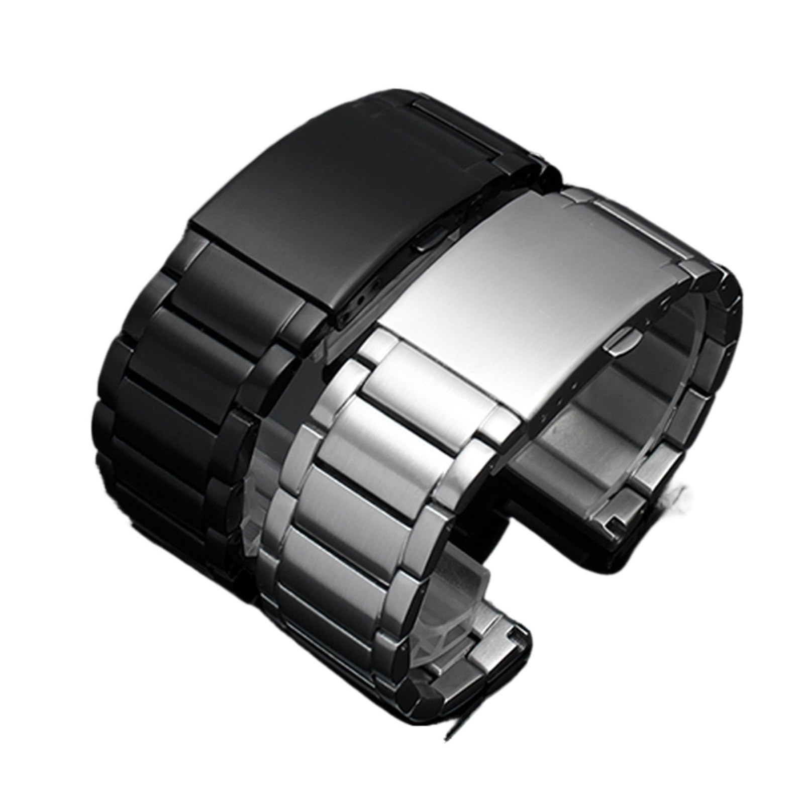 MENGKE 22mm 24mm 26mm 28mm 30mm cinturino in acciaio inox adatto for diesel for DZ4316 DZ7395 DZ7305. Bracciale da polso in metallo da uomo in metallo