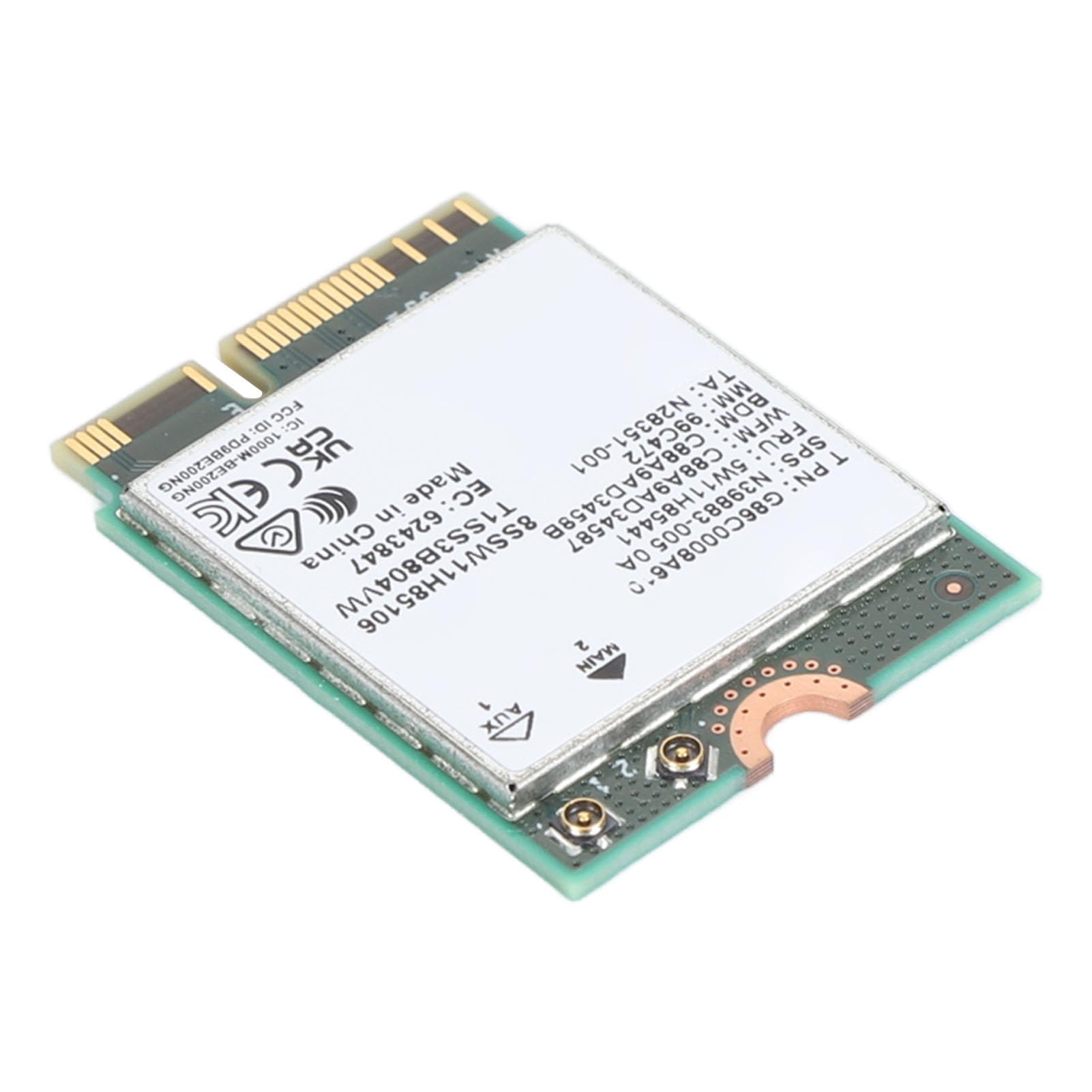 BE200NGW WiFi 7 Scheda di Rete 8774MBPS con Tecnologia MU-Mimo 5.4 Adattatore Compatibile con Piattaforme 10/11 e