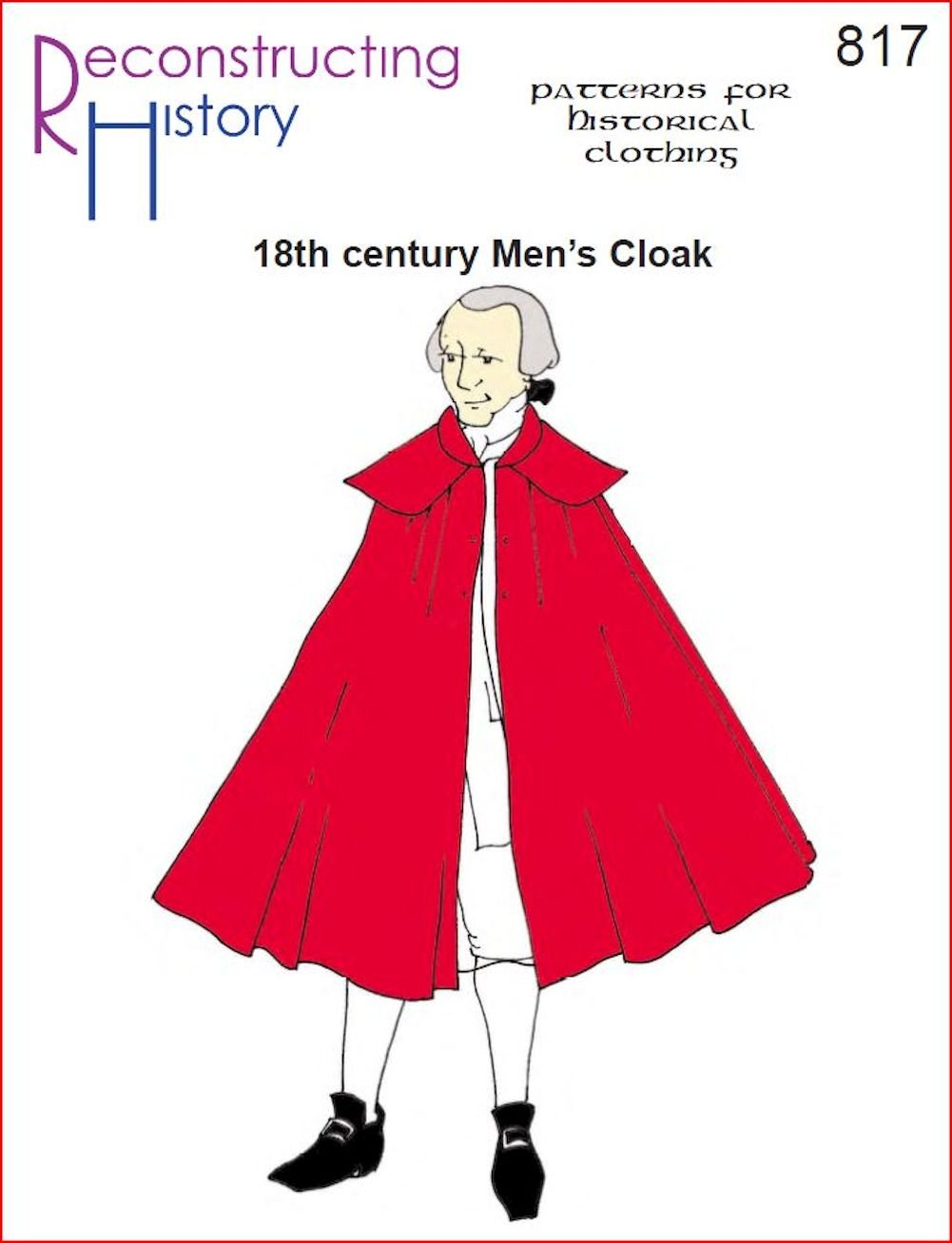 Buy 18th century Men's Cloak Pattern Online at desertcartINDIA