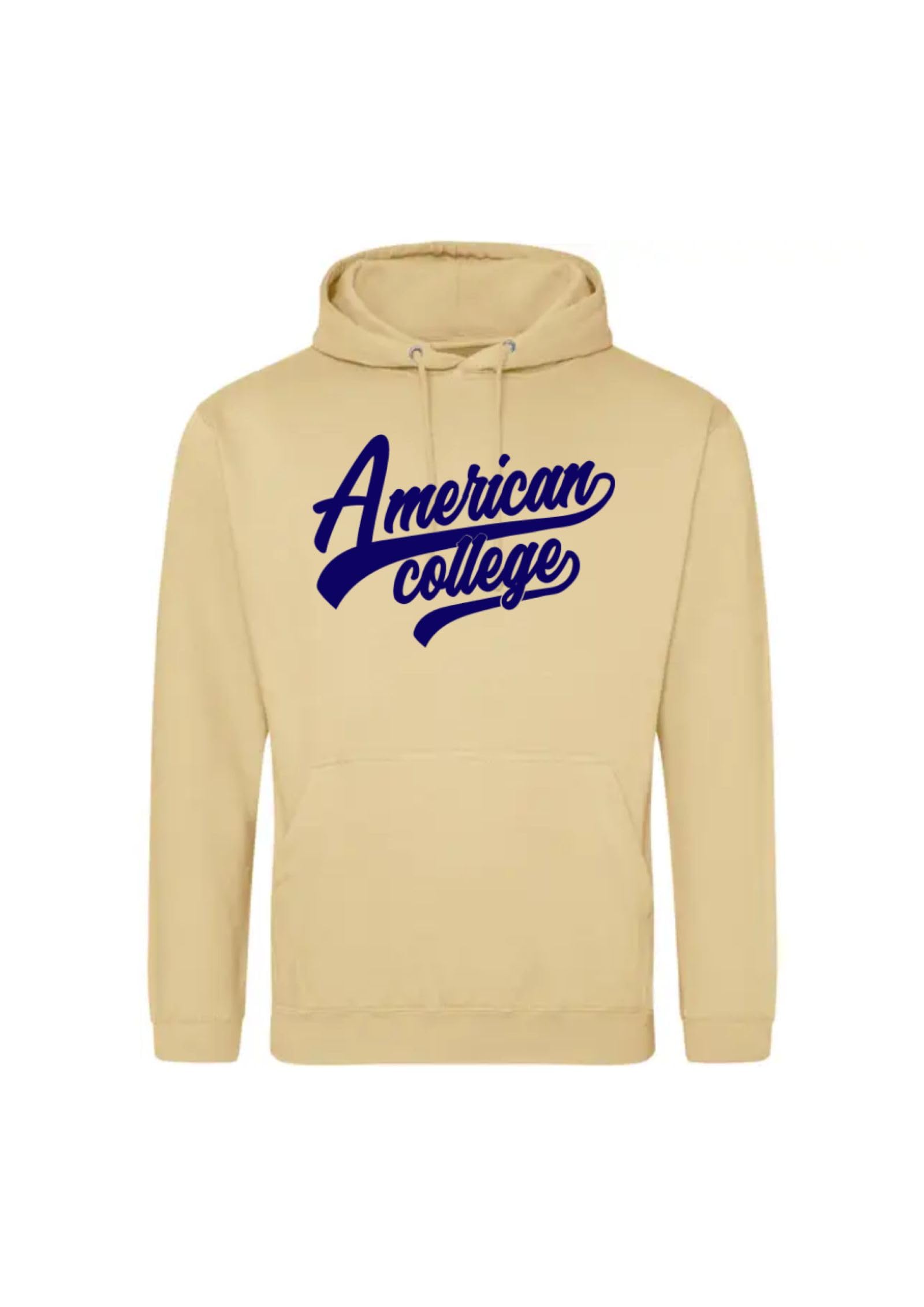 Felpa Con Cappuccio Unisex AMERICAN COLLEGE USA – Cotone Morbido, Stile Sportivo Per Bambini E Ragazzi