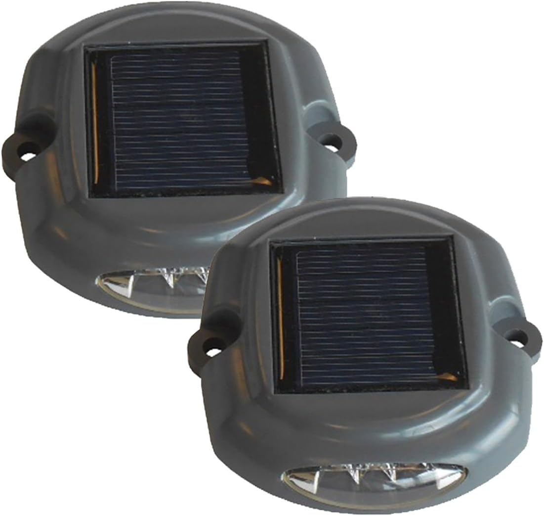 Dock Edge Docklite Solar Dock & Deck Light 2-Pack - 96-262-F