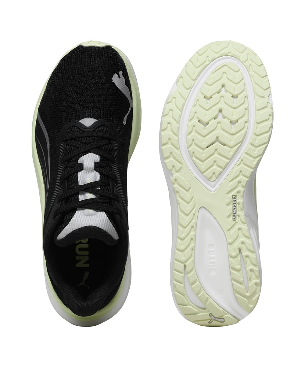 PUMA Damskie buty do biegania szosowego Electrify Nitro 4 WN, czarne jabłko Spritz-Vibrant Blue, 40 UK, Puma Czarne jabłko spritz żywy niebieski, 40.5 EU