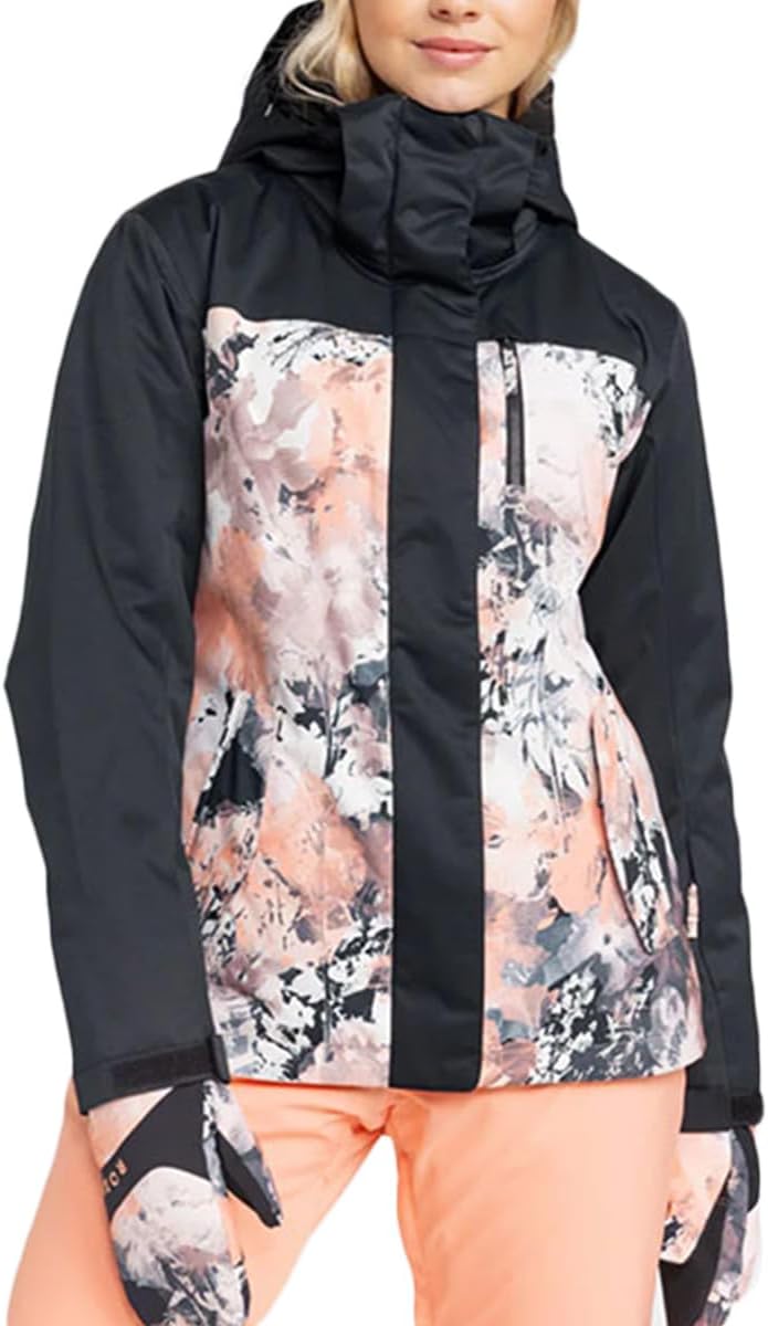 新品 上下セット フェニックスX-NIX ROXYスキースノボウェア 赤 黒 L