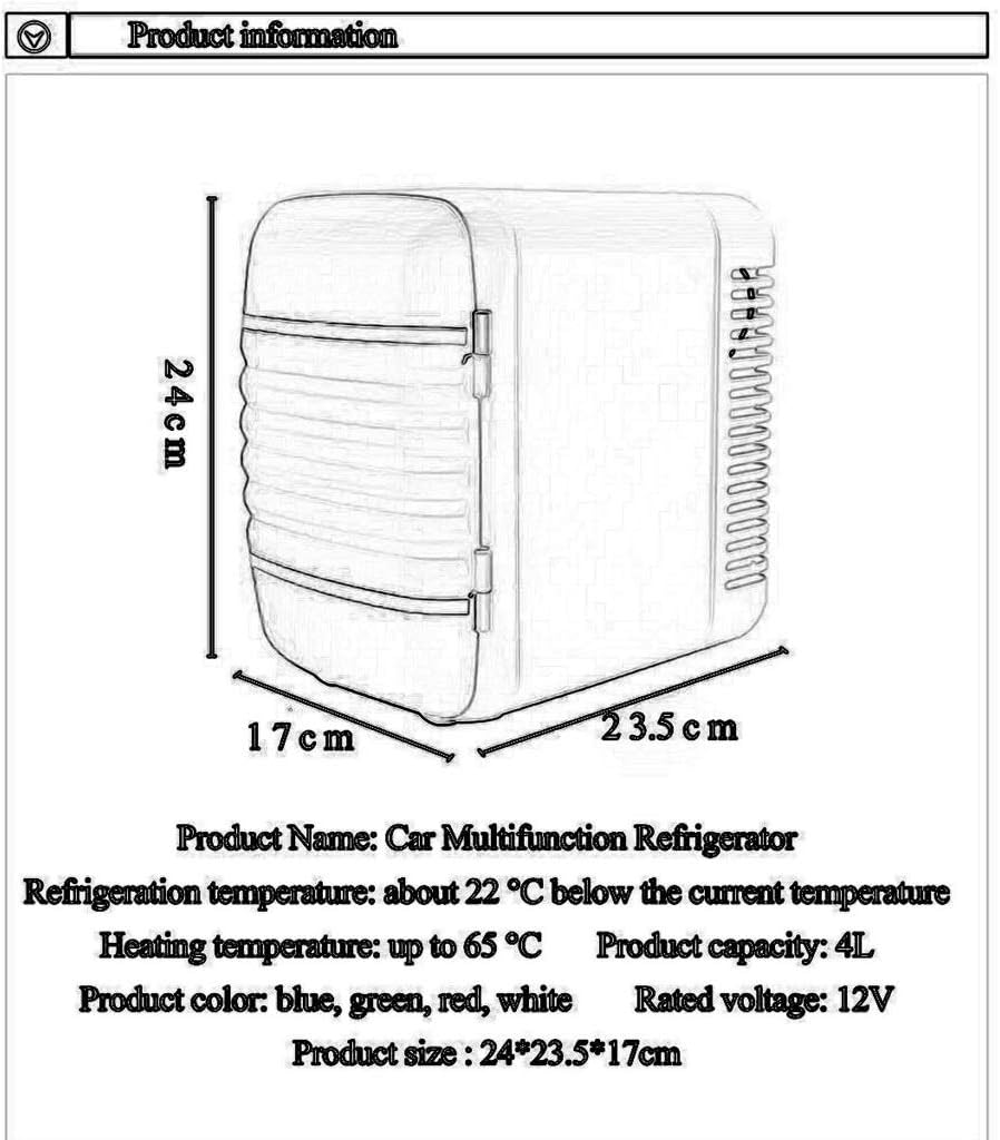 Mini Compact Beverage Refrigerator, Great for keeping office(Onecolor)