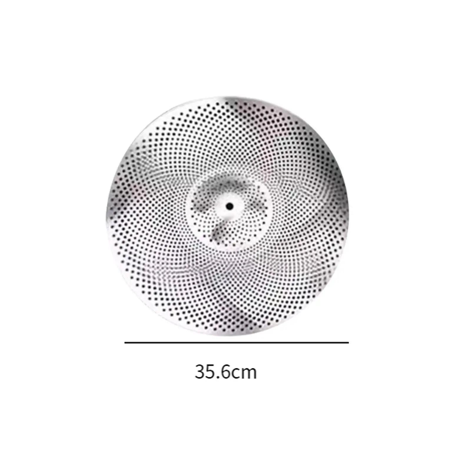 Piatto Per Batteria A Basso Volume Robusto Per Esercitarsi Con Il Batterista Accessori Per Batteria Piatto Silenzioso Leggero(14)