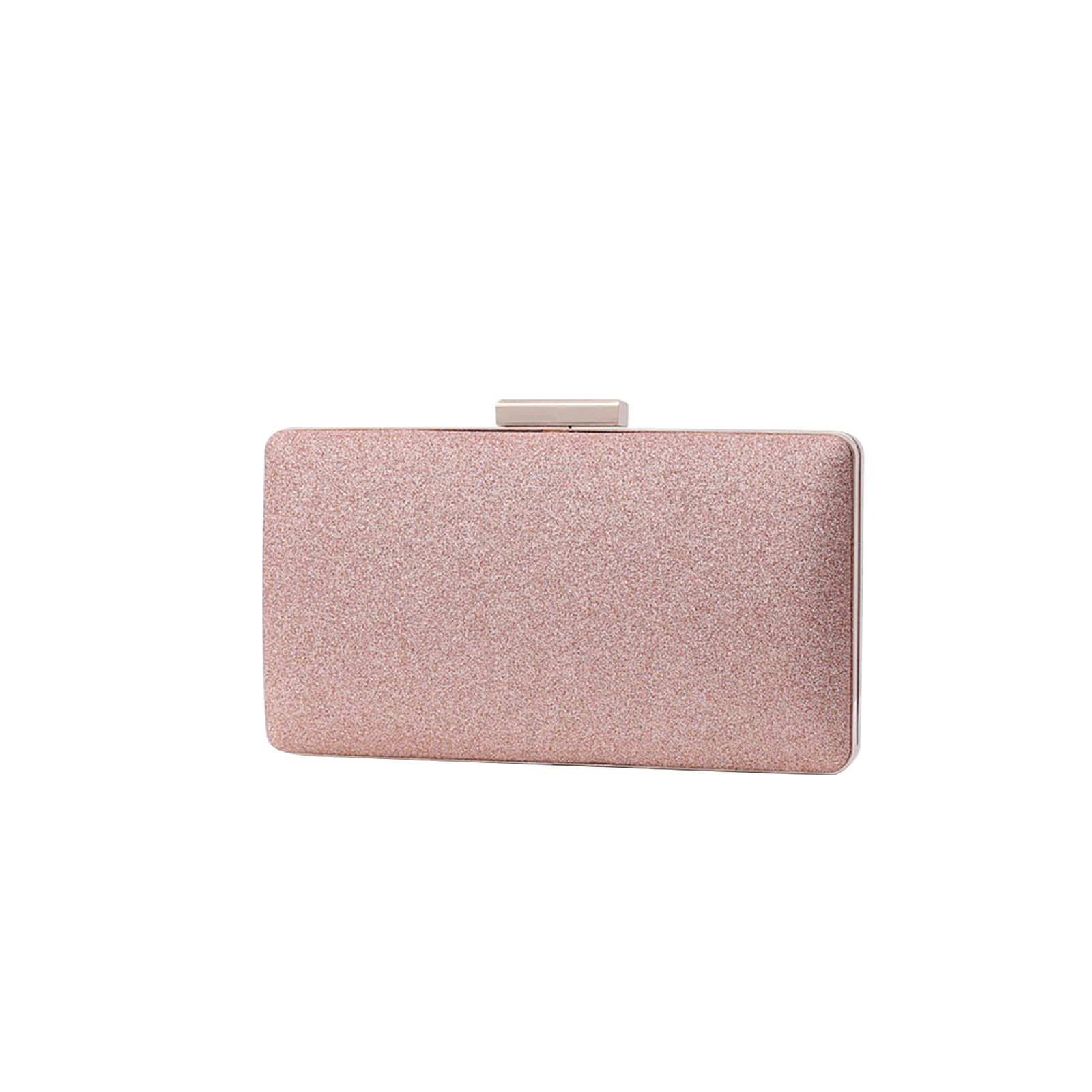 CORIOS Bolso de Fiesta para Mujer Brillante Bolsa de Noche Clutch de Lentejuelas Elegante Bolso de Hombro Bolso de Boda Fiesta de Graduación Boda Banquete Bolsos Bandolera Oro Rosa