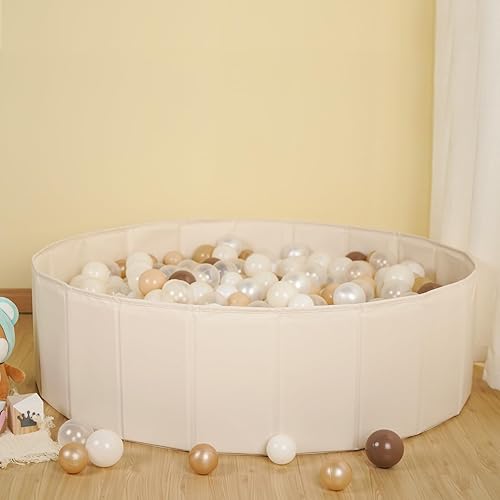 Miniatura 8 de TRENDPLAY Piscina de pelotas para niños pequeños, bebés, perros, tienda de campaña para jugar, corralito de pelota, piscina, casa de juegos con