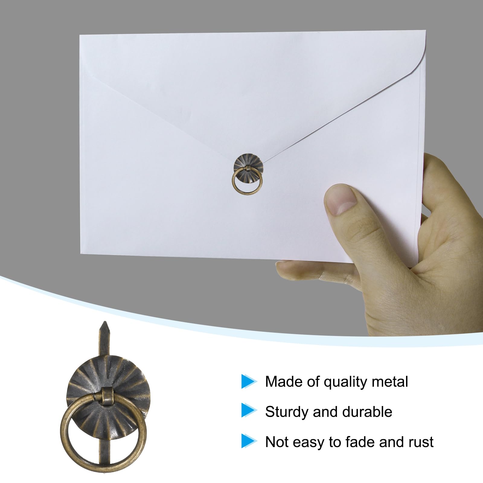 PATIKIL Metal Brad Fasteners - Image 3