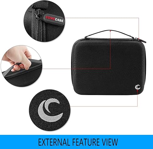 Vista 2 de COMECASE - Caja de almacenamiento para batería dura, con estuche de transporte