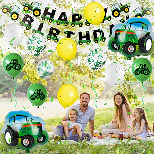 Decorazione per trattore di compleanno, XXL