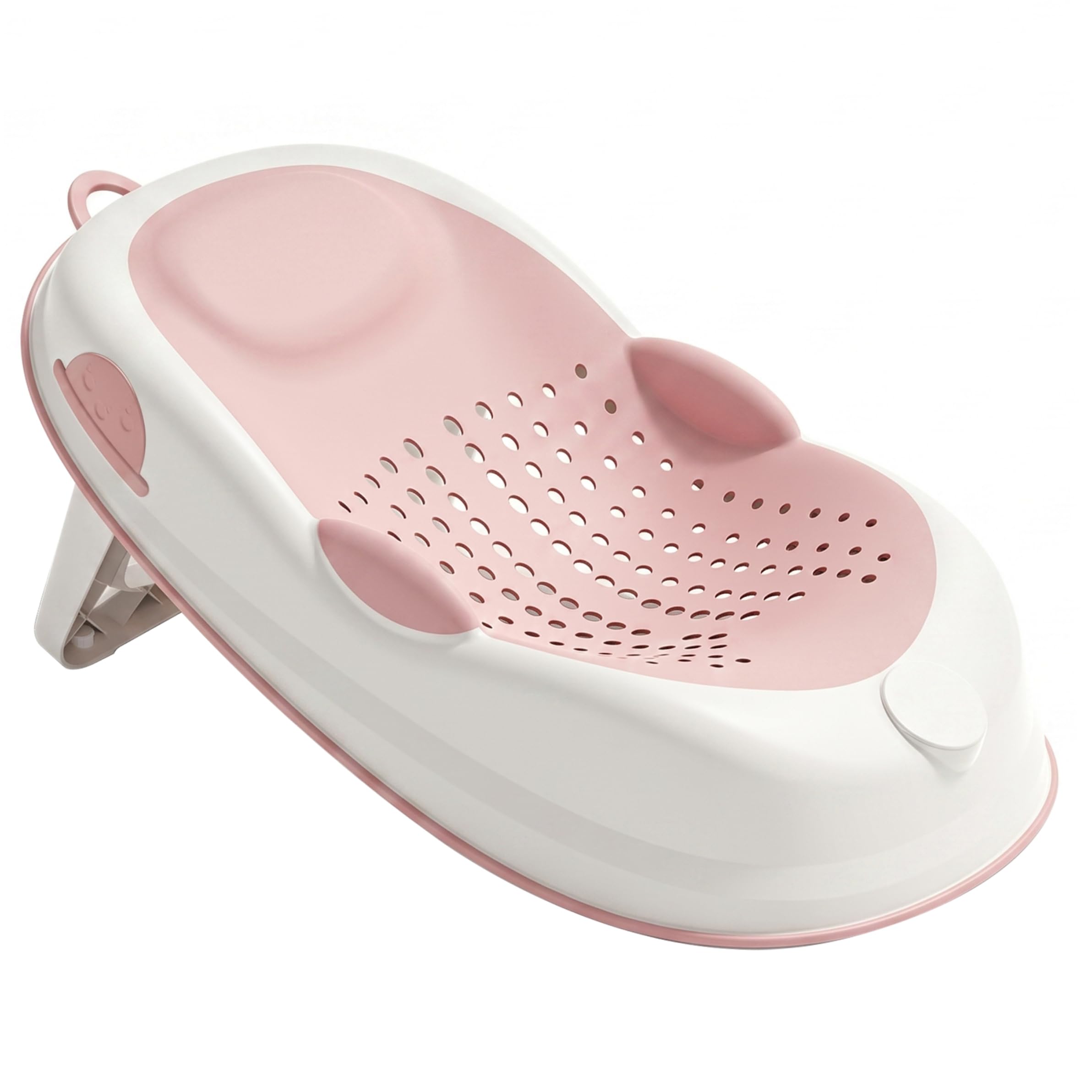 Vasca da bagno per bambini, seggiolino da bagno pieghevole per bambini, supporto sicuro per il, cuscino per neonato in rete, adatto alla maggior parte delle vasche da, stile-2