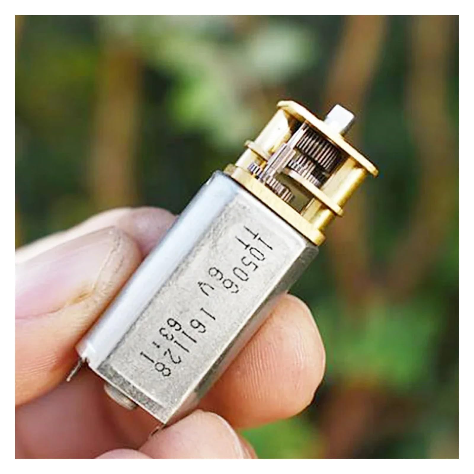 LHAOEEEYG 050 Gear Electronic Starter DC 5V-6V 195-230RPM Slow Speed Reduction All-Metal Gear Large Torque for Valve DIY