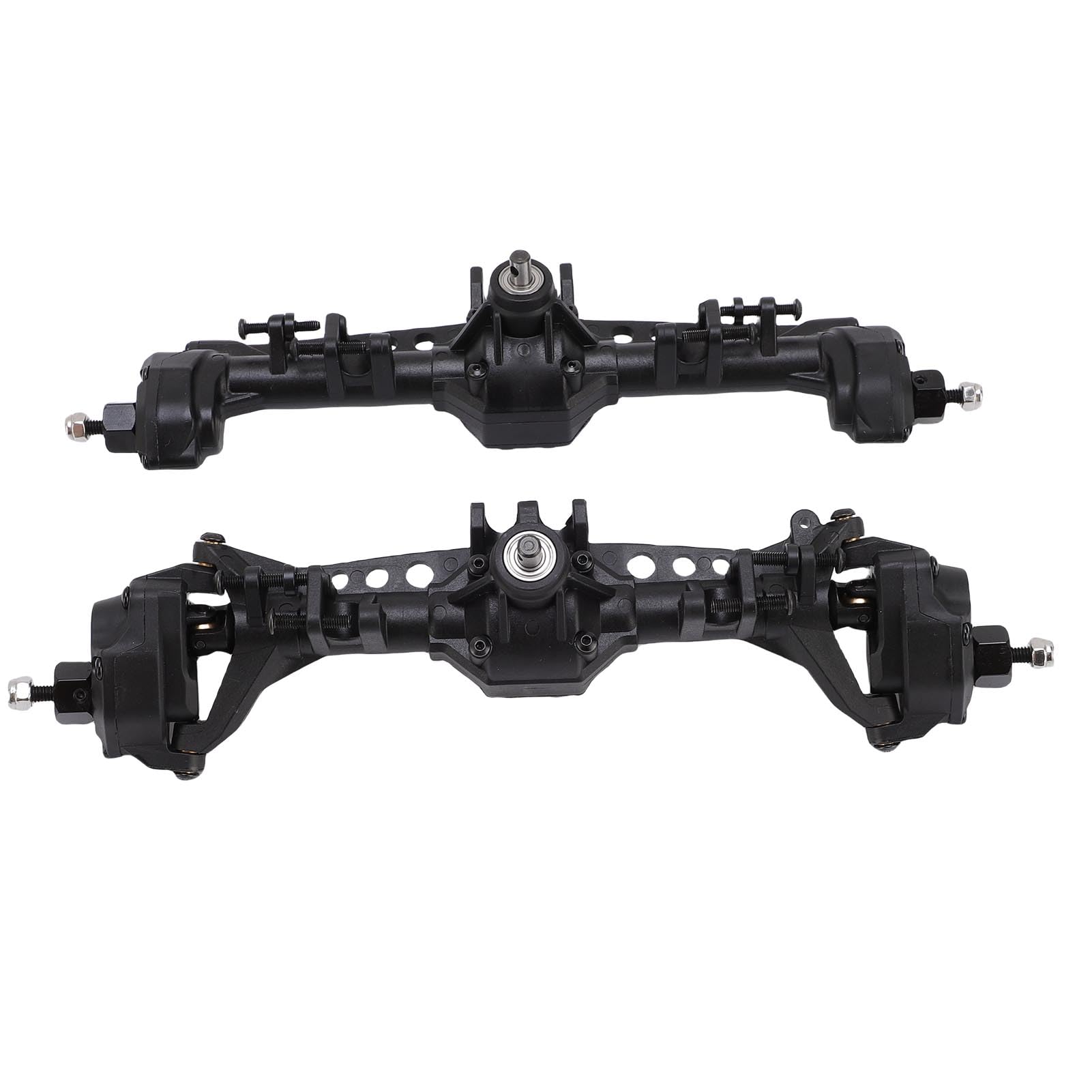 BRRNOO Zestaw Osi Przedniej i Tylnej, Ulepszony, do Axial SCX10 II 1 10