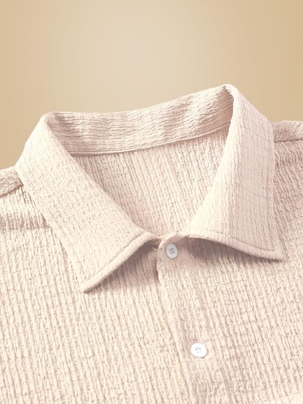 Image of Tee Projekt Textured Shirts for Men || Casual Shirt for Men || Comfortable and Stylish for Every Wardrobe