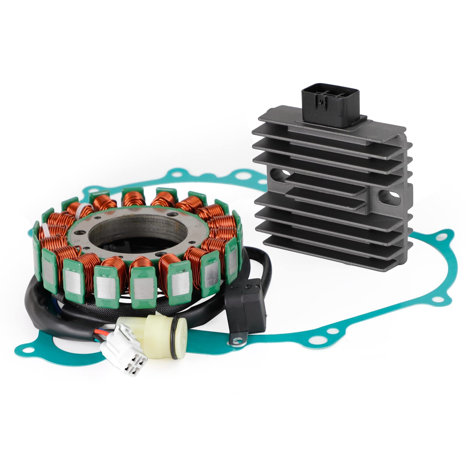 Topteng ATV Magneto Stator + Tension Rectifier + Joint