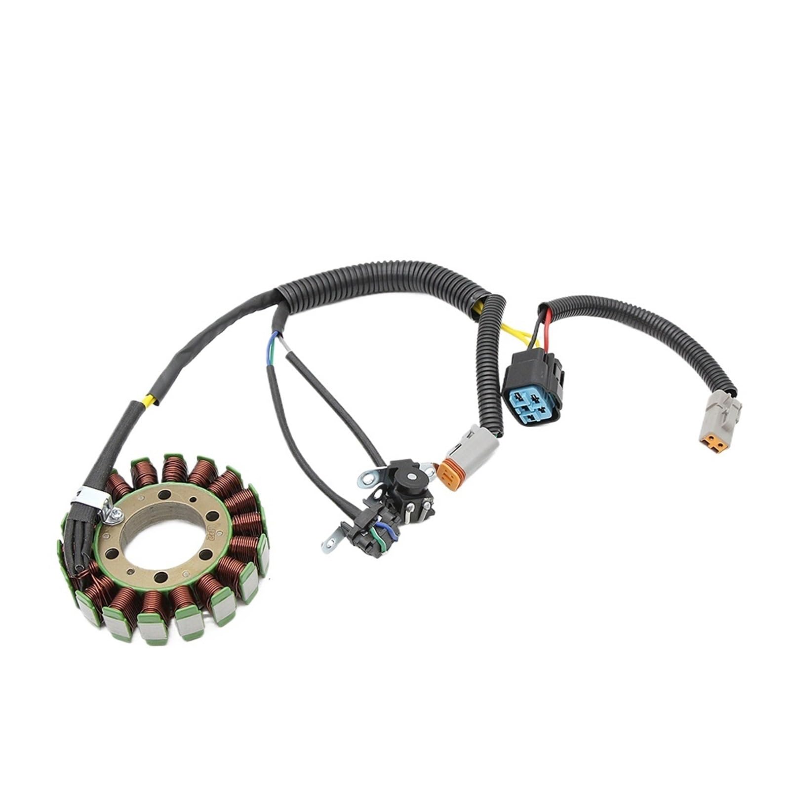 Magneto cewka stojana motocykla, cewka stojana magnetycznego do Ski-Doo GSX 500 600 SS Sport na Summit 800 R HO X Carb MXZ 600 CARB 420889907 420889909