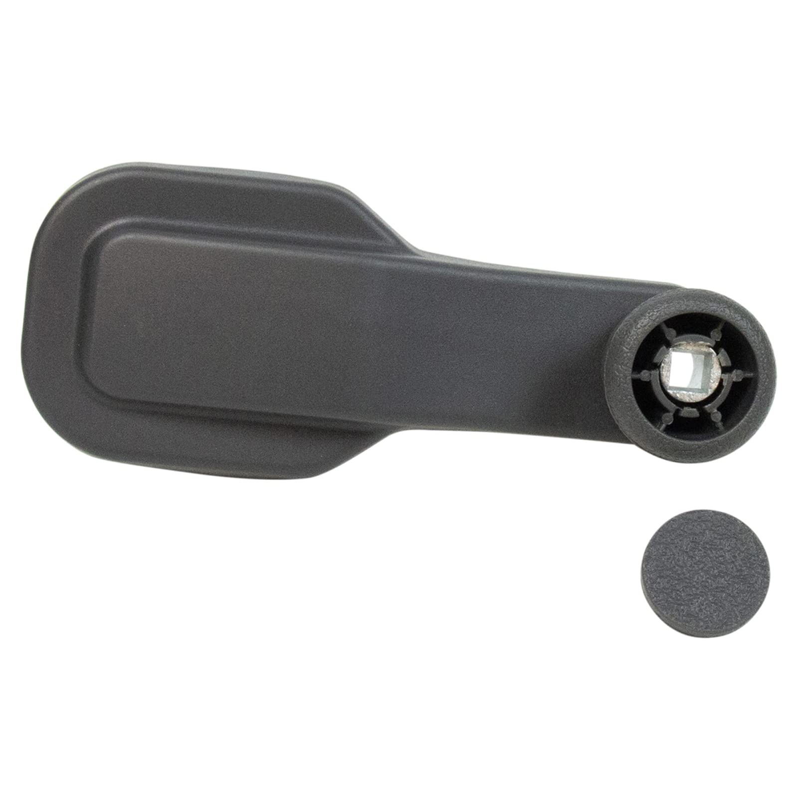 Trq Dark/Gray Front Window Crank Handle Lh Driver Or Rh Passenger Compatible With Vnl Vhd