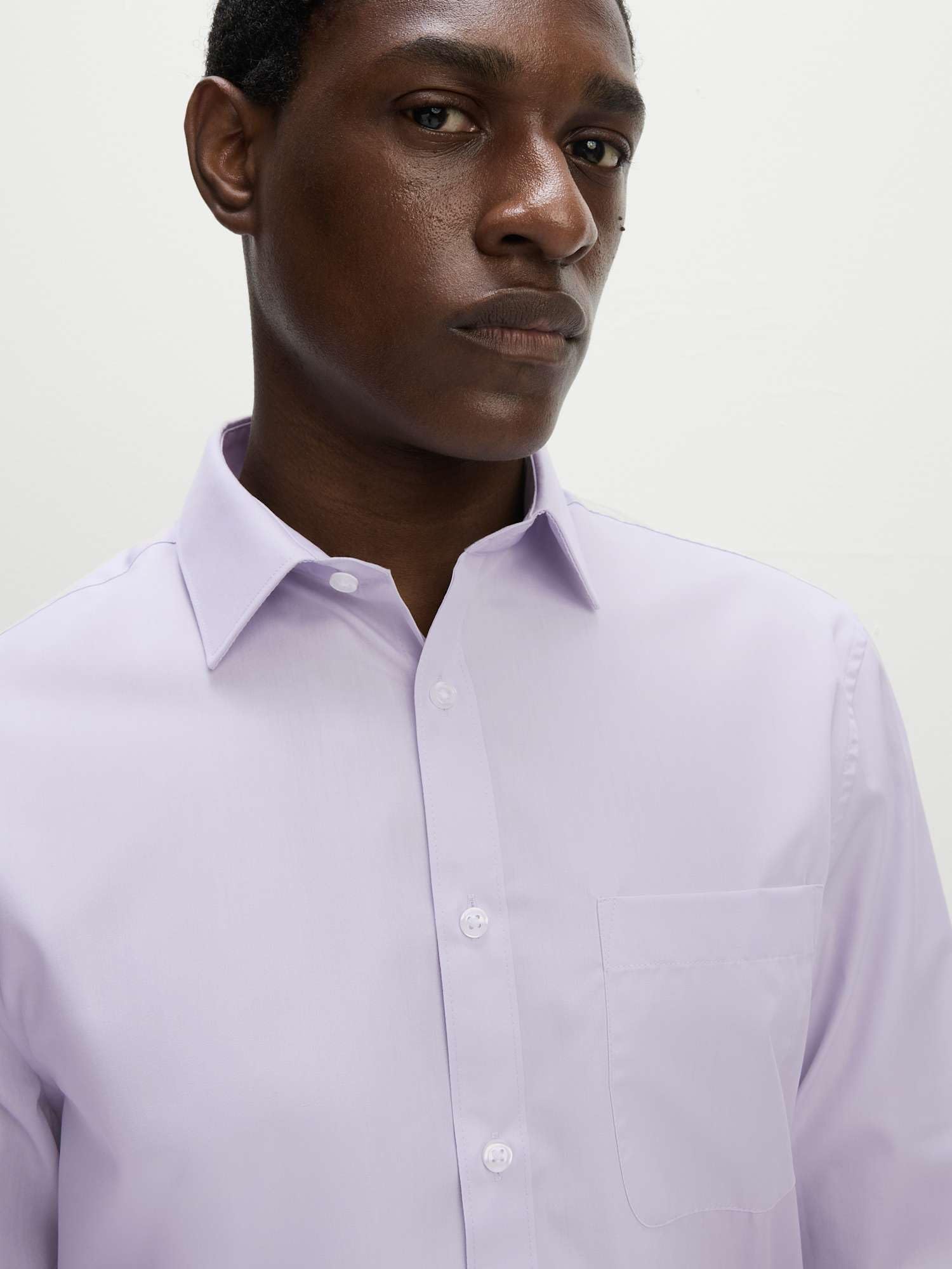Marks & Spencer Camisas Fáciles de Planchar para Hombre Pack de 3, Ajuste Normal