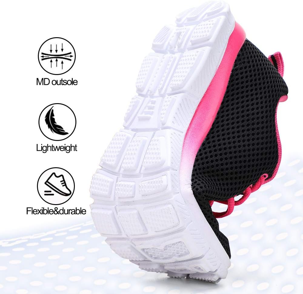 nerteo Kids Sneakers Lightweight Boys/Girls Tennis Running Shoes