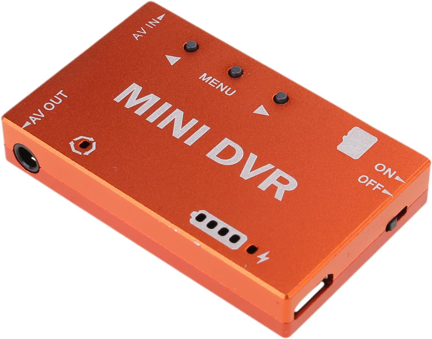 Mini-FPV DVR Digital Video Recorder, Built-in 3.7V 400mah Battery, FPV Video Sound Recorders for FPV Remote Control Multicopters Monitors Vehicles Mini-DVR