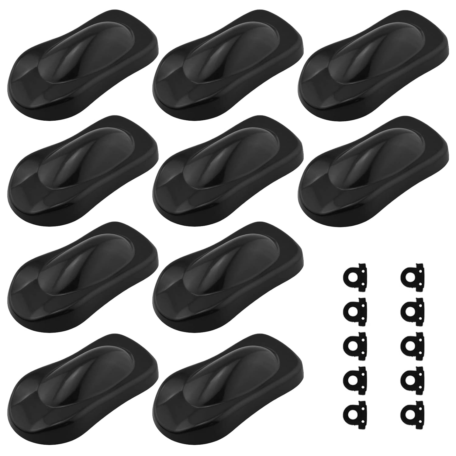 FOSHIO FOSHIO 10Pack Plastic Auto Car Vinyl Wraps Display Show Model