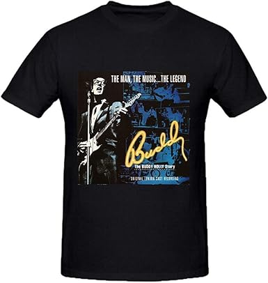 Buddy holly t shirt amazon Clearance