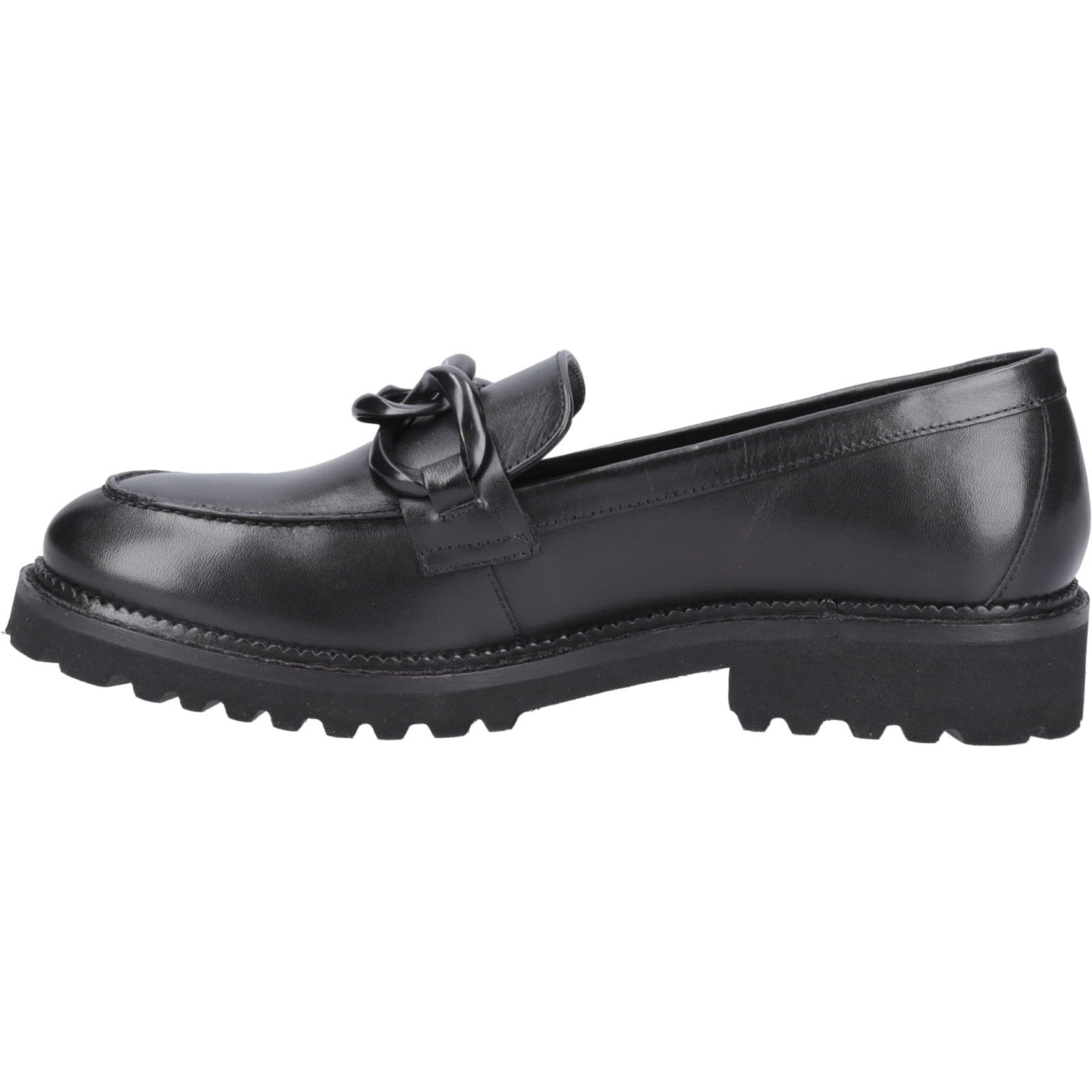 Hush Puppies Women's Gianna Loafer, Black, 6 UK